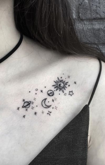 Tatouage Lune Soleil Femme (11)