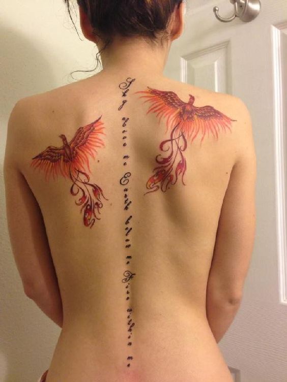 Tatouage Phoenix Epaule (2)