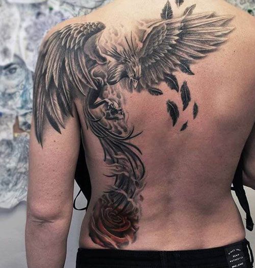 Tatouage Phoenix Epaule (4)