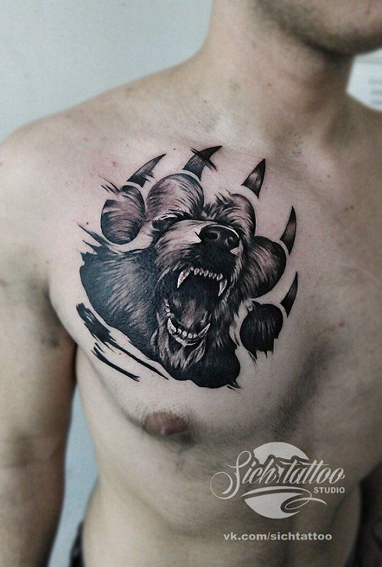 Tatouage Poitrine Homme (1)