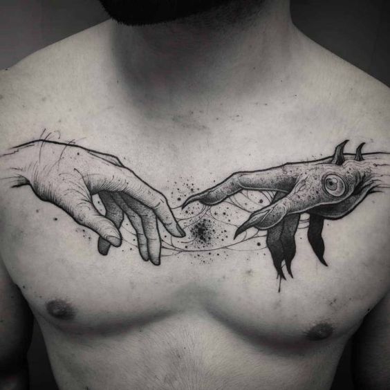 Tatouage Poitrine Homme (3)