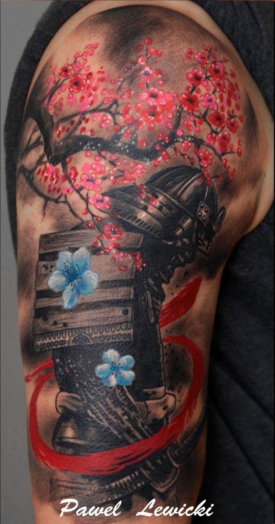 Tatouage Samourai Bras (4)