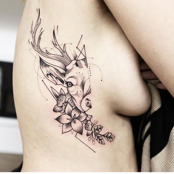 Tatouage Taureau Femme (1)