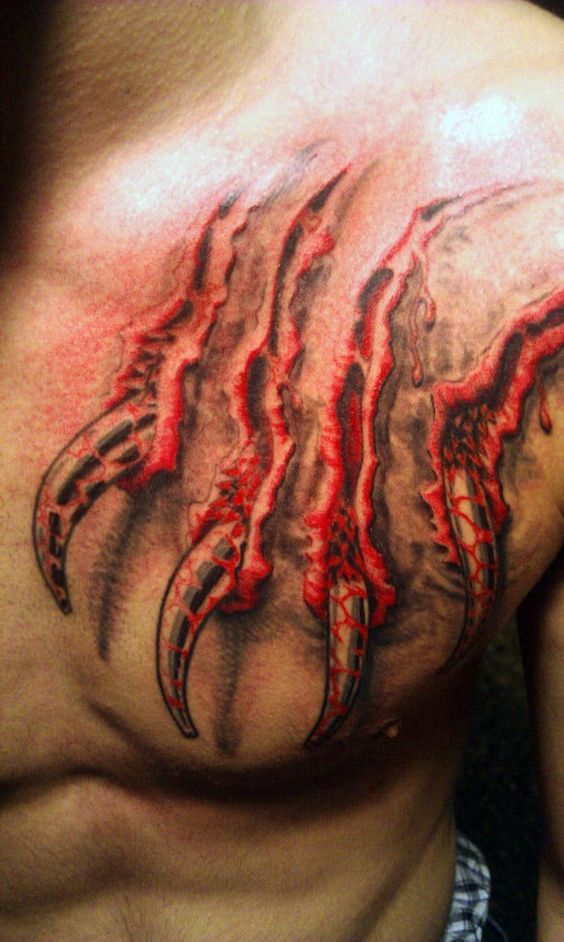 Tatouage Tigre 3d (3)