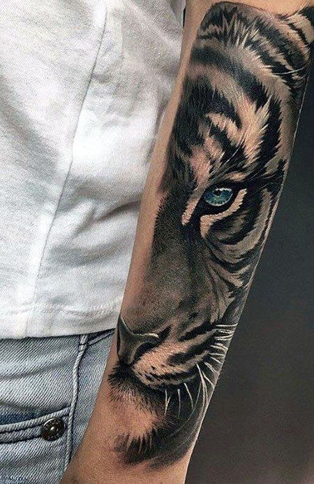 Tatouage Tigre Avant Bras (1)