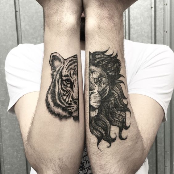 Tatouage Tigre Bras (2)