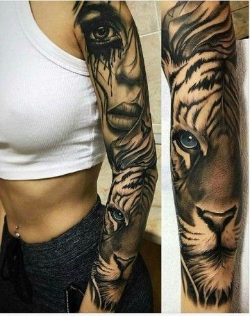 Tatouage Tigre Femme (5)