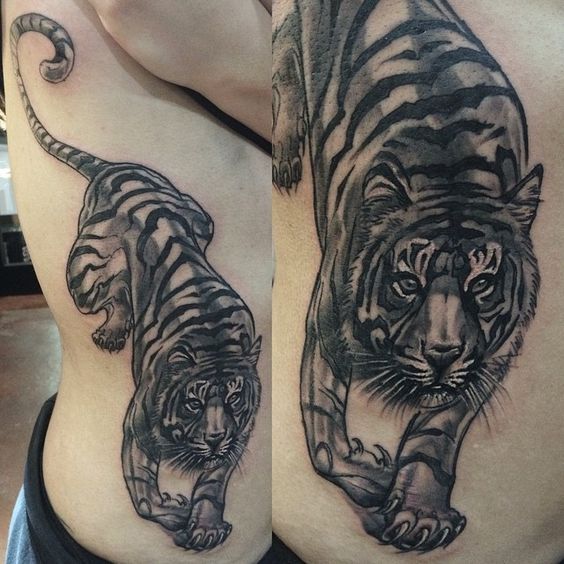 Tatouage Tigre Femme (8)