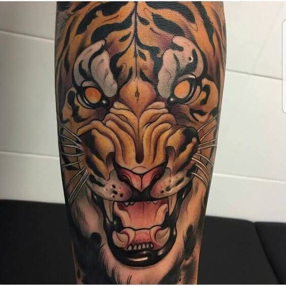 Tatouage Tigre Homme (3)